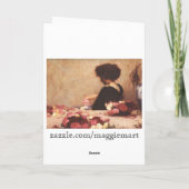 Een kerstkaart van Carol van Kerstmis Feestdagen Kaart (Achterkant)