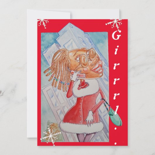 Een kerstkaart van een beste vriend (Voorkant)