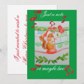 Een kerstkaart voor een kleinzoon (Voorkant / Achterkant)