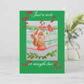 Een kerstkaart voor een kleinzoon (Staand voorkant)