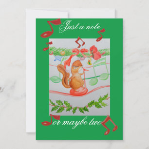 Een kerstkaart voor een kleinzoon