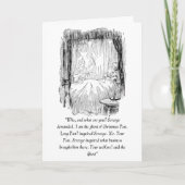 Een kerstkaartje kaart (Voorkant)