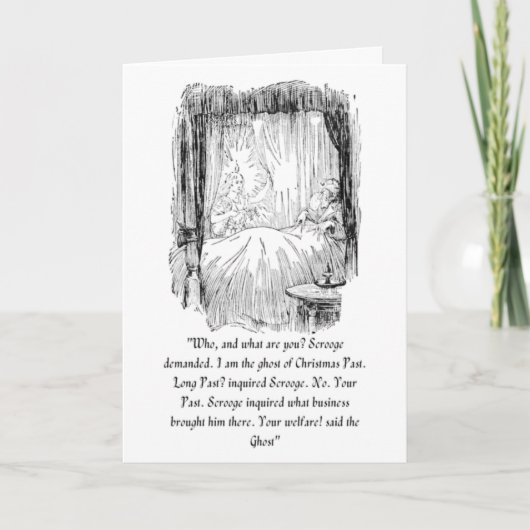 Een kerstkaartje kaart (Voorkant)