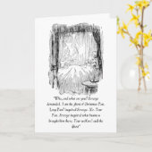 Een kerstkaartje kaart (Gele Bloem)