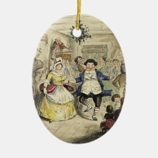 Een kerstkanselier - Fezziwig's bal Keramisch Ornament