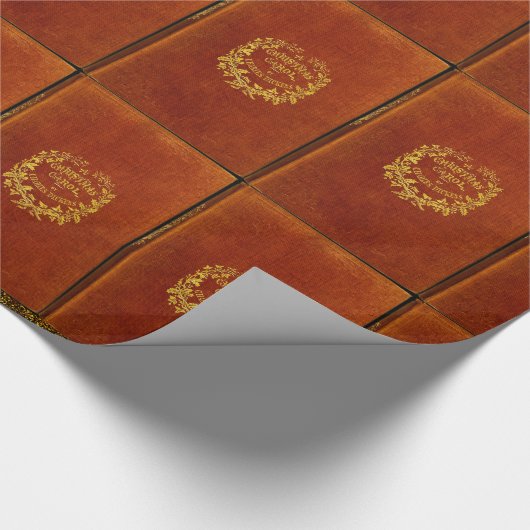 Een kerstkarol cadeaupapier (Hoek)