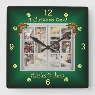 Een kerstkarol ~ Charles Dickens ~ Vierkante Klok