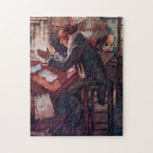 Een kerstkarol: Cratchit en Scrooge Legpuzzel (Verticaal)