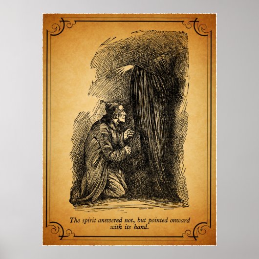 Een kerstkarol: De geest die niet werd beantwoord Poster (Voorkant)