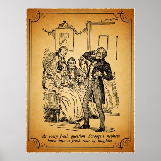 Een kerstkarol: een vers broodje lasteraar poster (Voorkant)