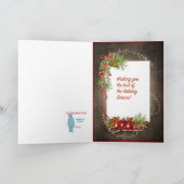 Een kerstkarol feestdagen kaart (Binnen)