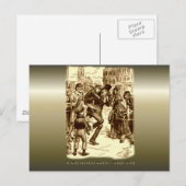 Een kerstkarol - Kleine Tim Feestdagenkaart (Voorkant / Achterkant)