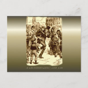 Een kerstkarol - Kleine Tim Feestdagenkaart