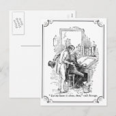 Een kerstkarol: Laat het maar. Feestdagenkaart (Voorkant / Achterkant)