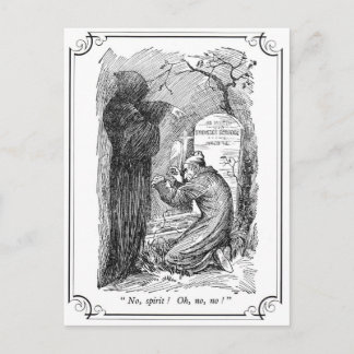 Een kerstkarol: Nee, Spirit! Feestdagenkaart