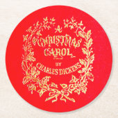 Een kerstkarol | ONDERZETTER (Voorkant)