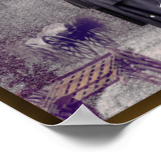 Een kerstkarol poster (Hoek)