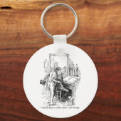 Een kerstkarol sleutelhanger (Voorkant)