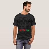 Een kerstkarol t-shirt (Voorkant volledig)