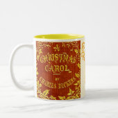 Een kerstkarol tweekleurige koffiemok (Links)