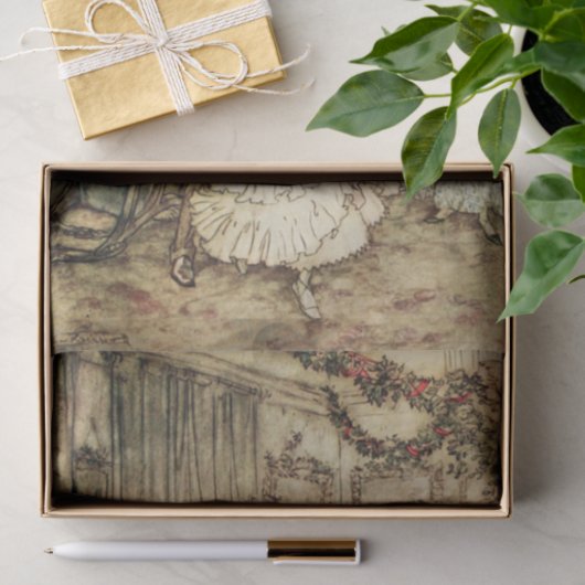 Een kerstkarol van Arthur Rackham Tissuepapier (Geschenk)