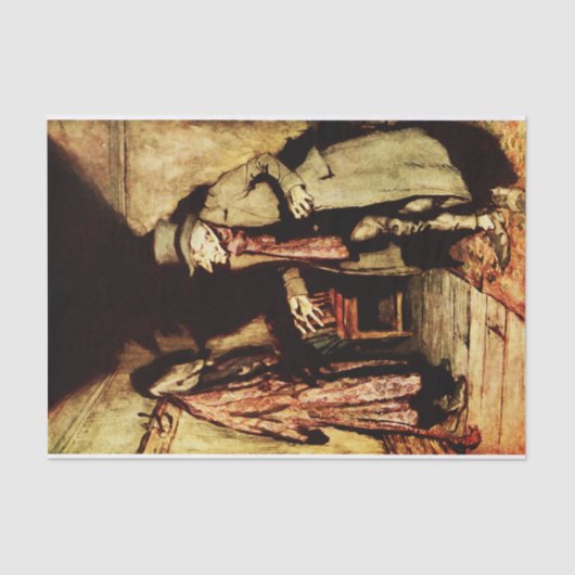 Een kerstkaroldkippen papier 2 (Voorkant)