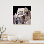 Een kerstkaroltekst poster (Keuken)