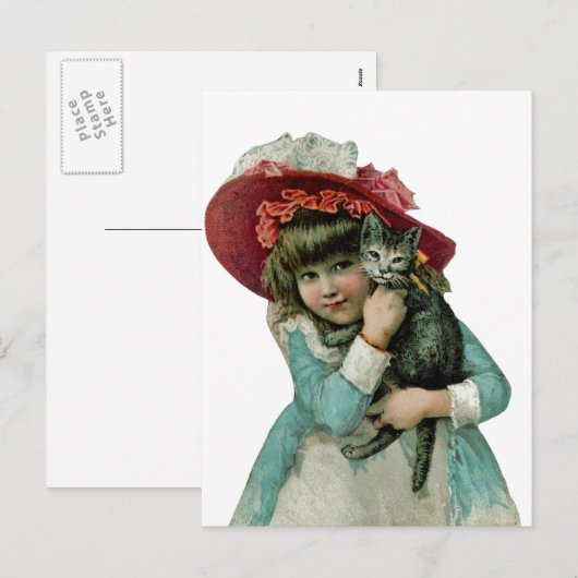 Een kerstkeuken houden feestdagenkaart (Voorkant / Achterkant)