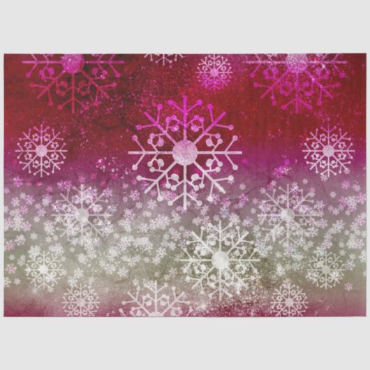 Een kerstkleuren serie ontwerp 15 tissuepapier (Voorkant)