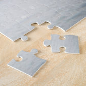 Een kerstkus van twee paarden legpuzzel (Zijkant)