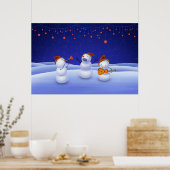 Een kerstlied poster (Keuken)