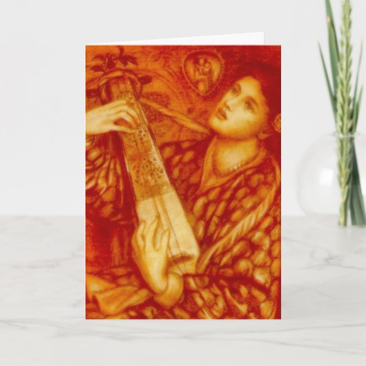 Een kerstlied van Rossetti Kaart (Voorkant)
