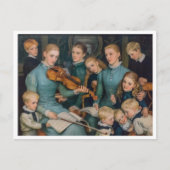 Een kerstliedje in Bracken Dane door Arthur Hughes Briefkaart (Voorkant)