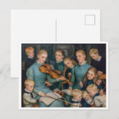 Een kerstliedje in Bracken Dane door Arthur Hughes Feestdagenkaart (Voorkant / Achterkant)