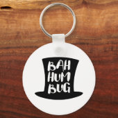Een kerstman-Carol Bah Humbug Holiday-Sleutelhange Sleutelhanger (Voorkant)