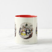 Een kerstman - de heer Fezziwigs' Ball Mok (Midden)