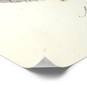 Een kerstman - de heer Fezziwigs' Ball Poster (Hoek)