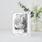 Een kerstman: Kleine Bob & Kleine Tim Feestdagenkaart (Staand voorkant)