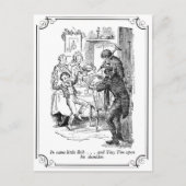 Een kerstman: Kleine Bob & Kleine Tim Feestdagenkaart (Voorkant)