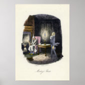 Een kerstman - Marleys Ghost Poster (Voorkant)
