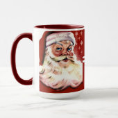 Een  kerstman mok (Links)