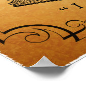 Een kerstman: Verhoog je salaris Poster (Hoek)