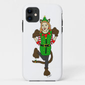 een kerstmeisje Case-Mate iPhone case (Achterkant)