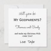 Een Kerstmis Paten Voorstel Baby Met Luier Kaart (Achterkant)