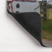 Een kerstMuismat voor Farmyard Muismat (Hoek)