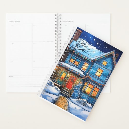 Een kerstontvangst planner (Display)