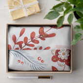 Een kerstontwerp uit de Noordse Tegel 17 Tissuepapier (Geschenk)