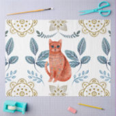 Een kerstontwerp uit de Noordse Tegel 21 Tissuepapier (Craft)