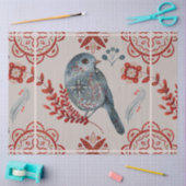 Een kerstontwerp uit de Noordse Tegel 22 Tissuepapier (Craft)