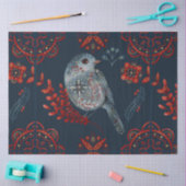 Een kerstontwerp uit de Noordse Tegel 26 Tissuepapier (Craft)